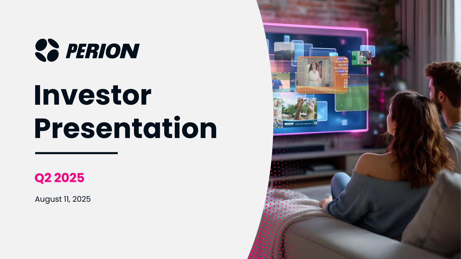 Perion Network's Q2 2025 Slide Deck