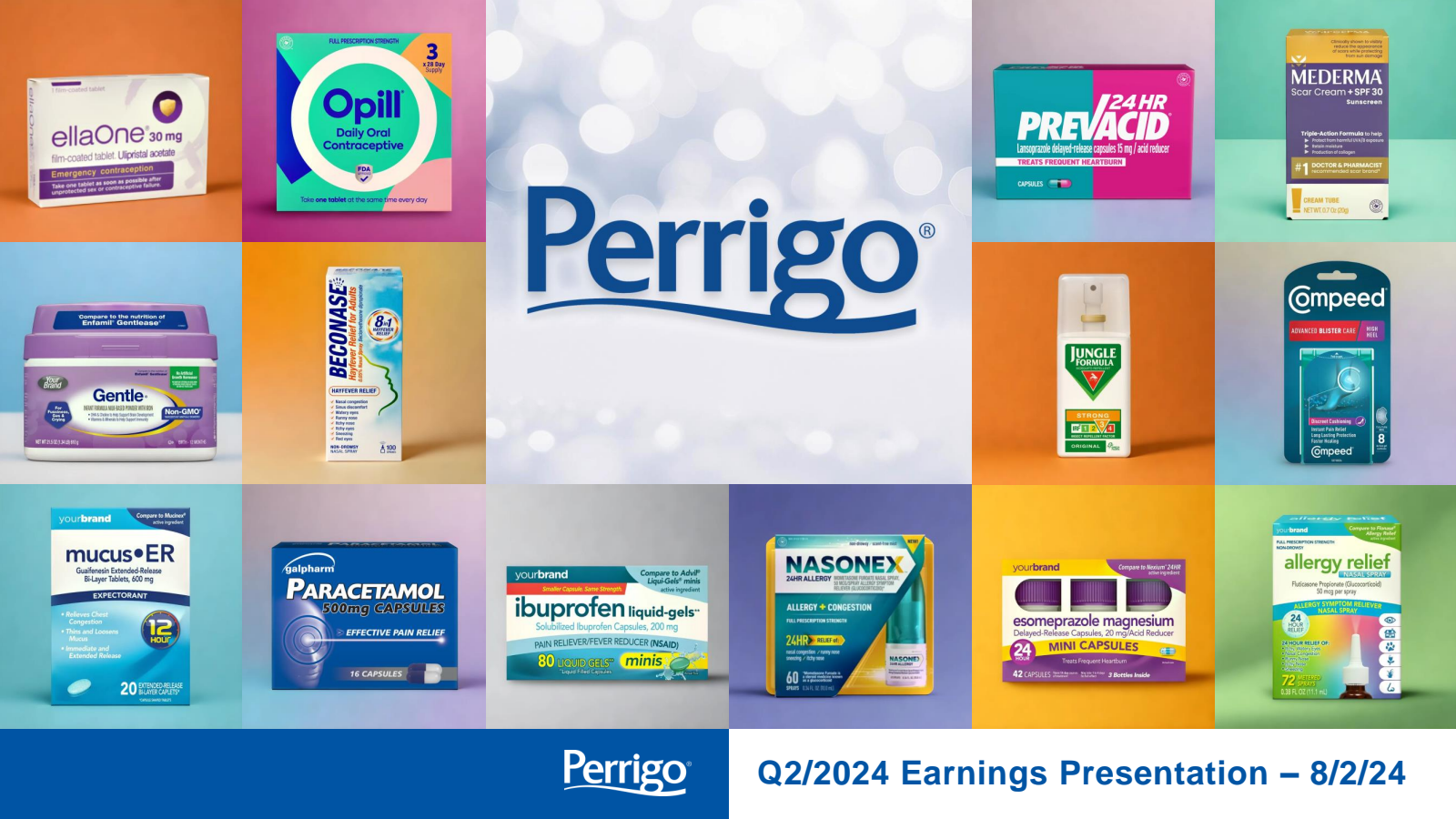 Perrigo's Q2 2024 Slide Deck