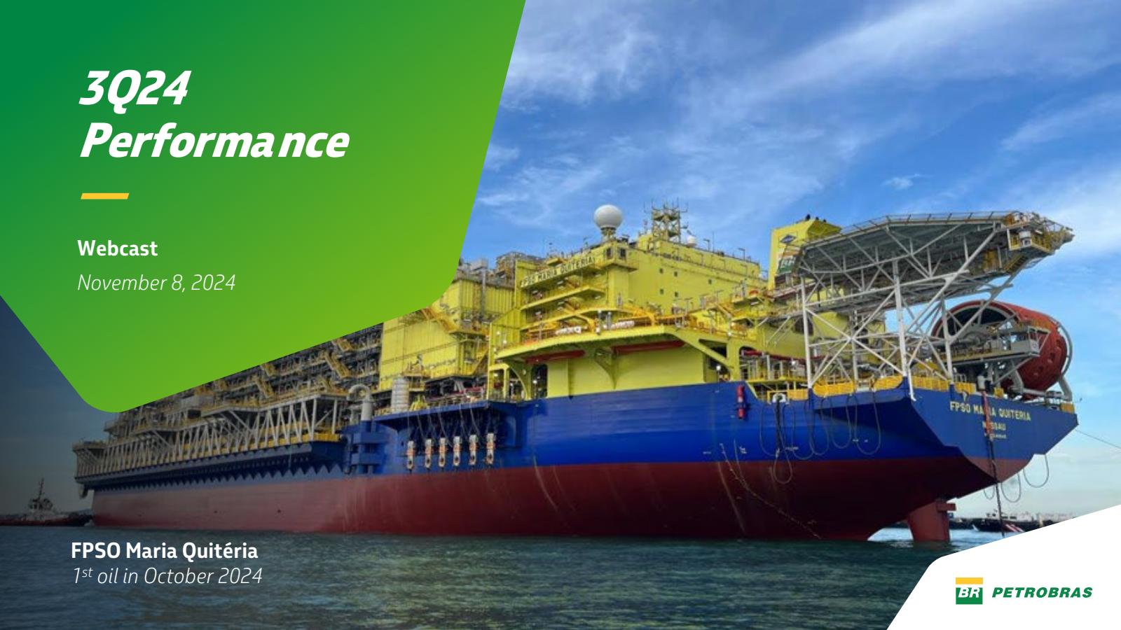 Petroleo Brasileiro S.A.- Petrobras' Q3 2024 Slide Deck