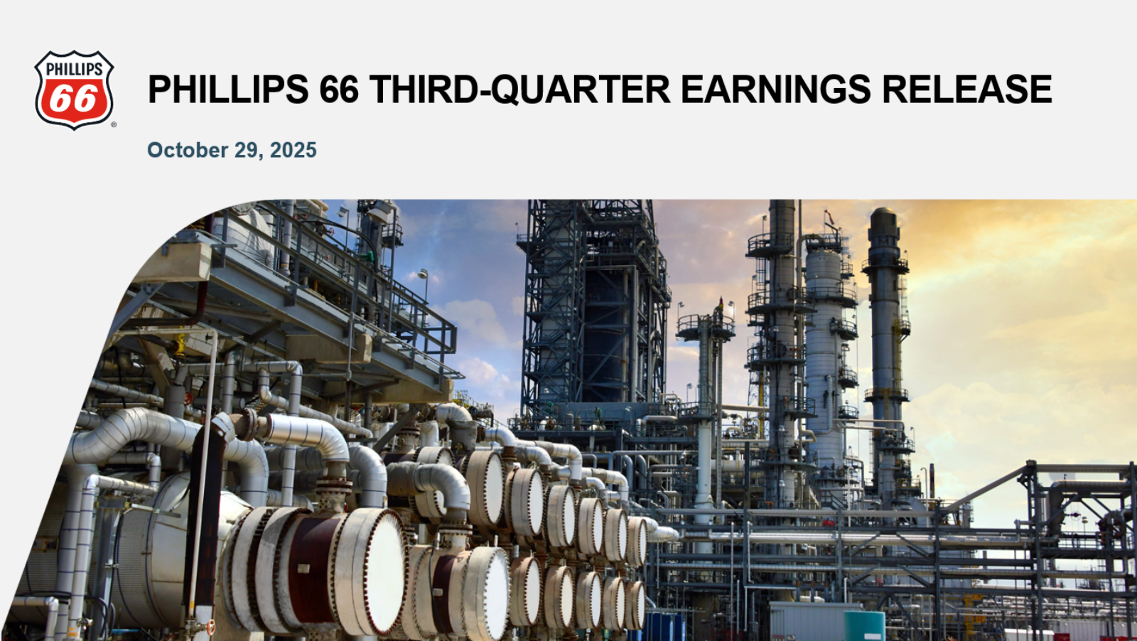 Phillips 66's Q3 2025 Slide Deck