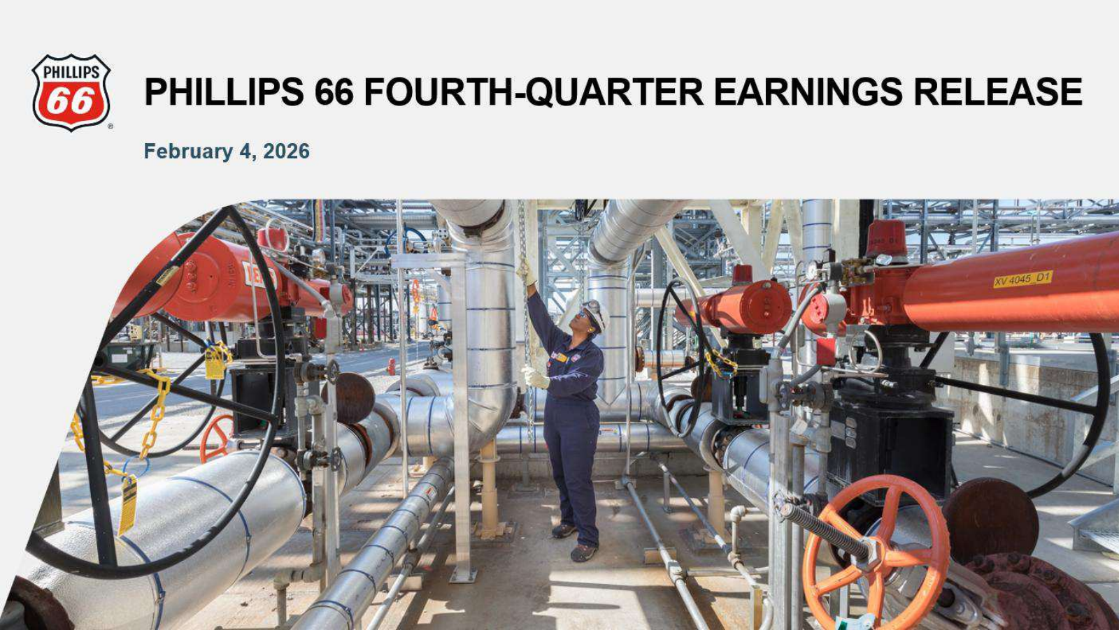Phillips 66's Q4 2025 Slide Deck