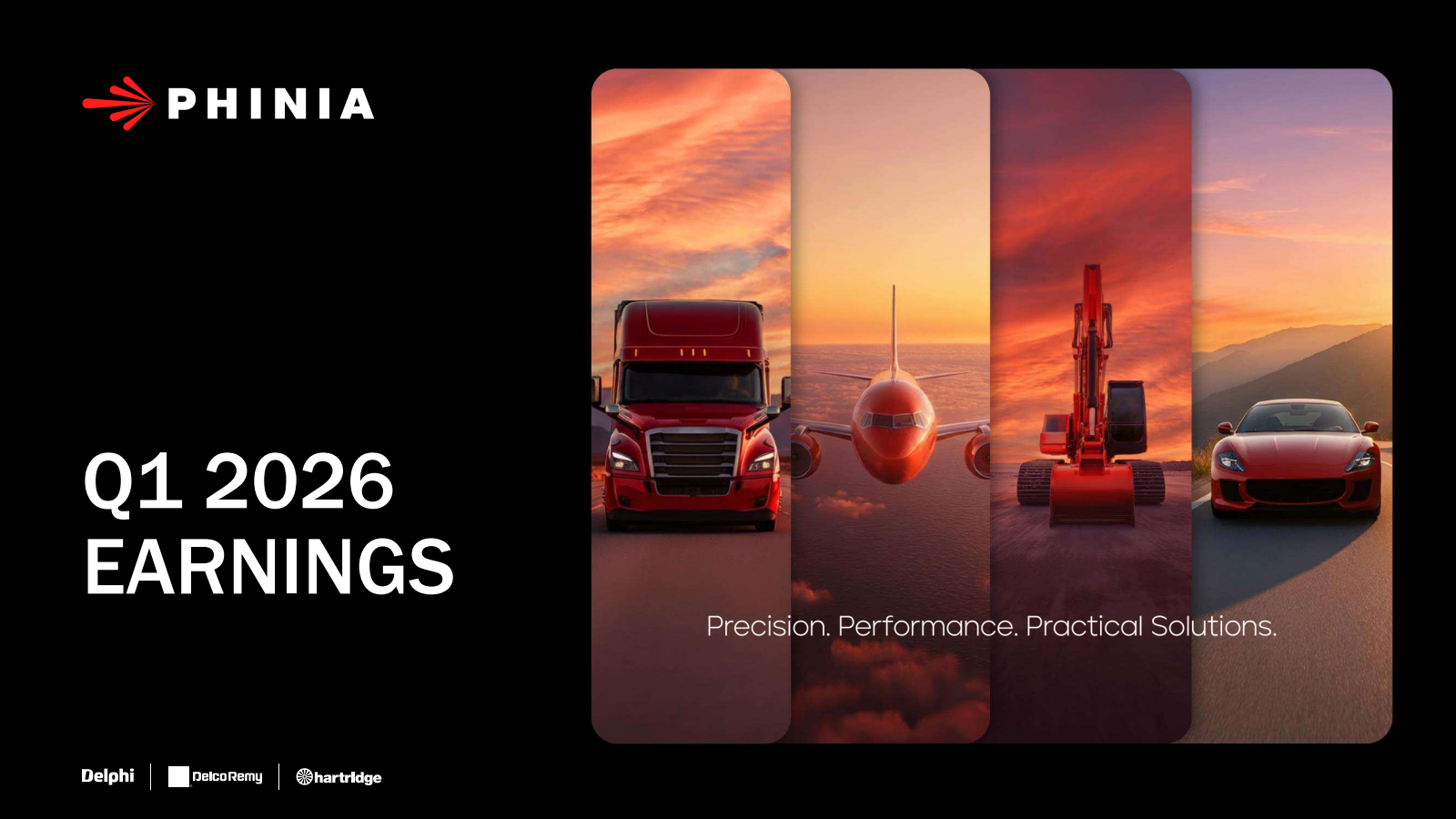 PHINIA's Q1 2026 Slide Deck