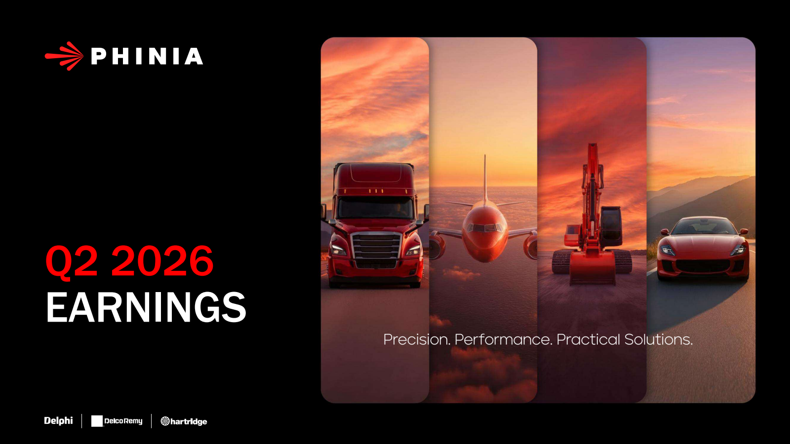 PHINIA's Q2 2026 Slide Deck