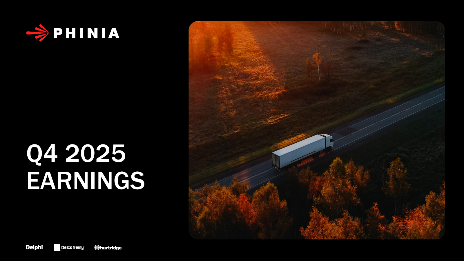 PHINIA's Q4 2025 Slide Deck