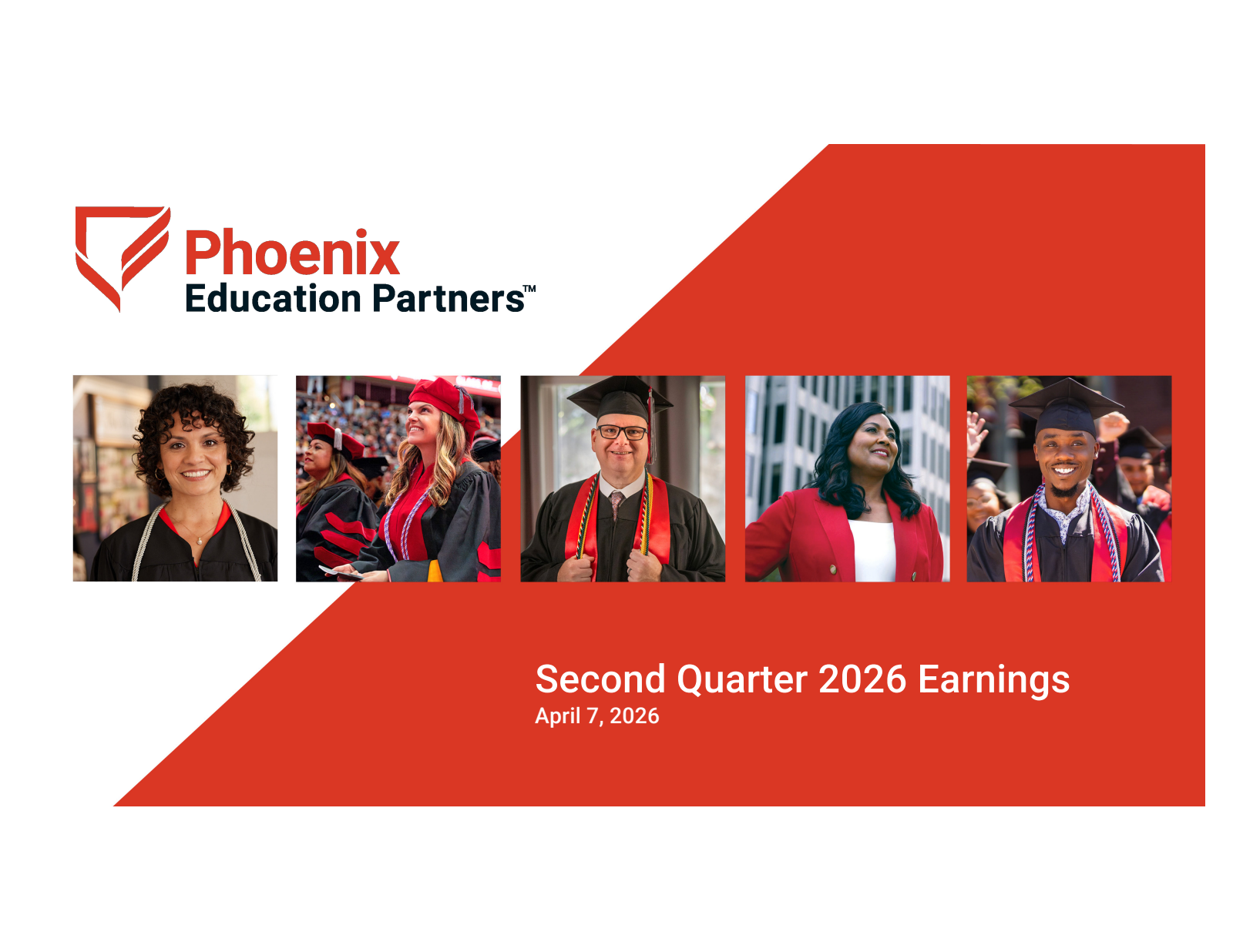 Phoenix Education Partners' Q2 2026 Slide Deck