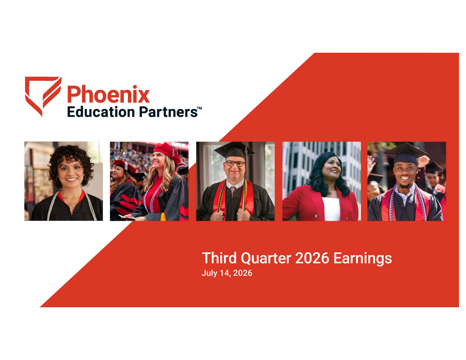 Phoenix Education Partners' Q3 2026 Slide Deck