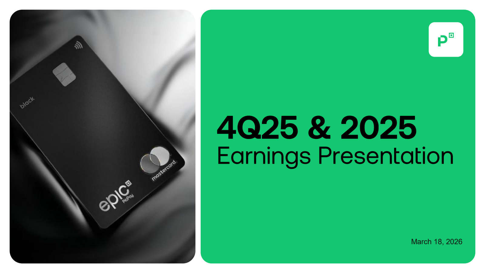 PICS's Q4 2025 Slide Deck
