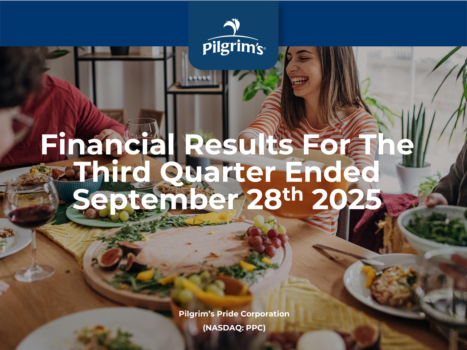 Pilgrim's Pride's Q3 2025 Slide Deck
