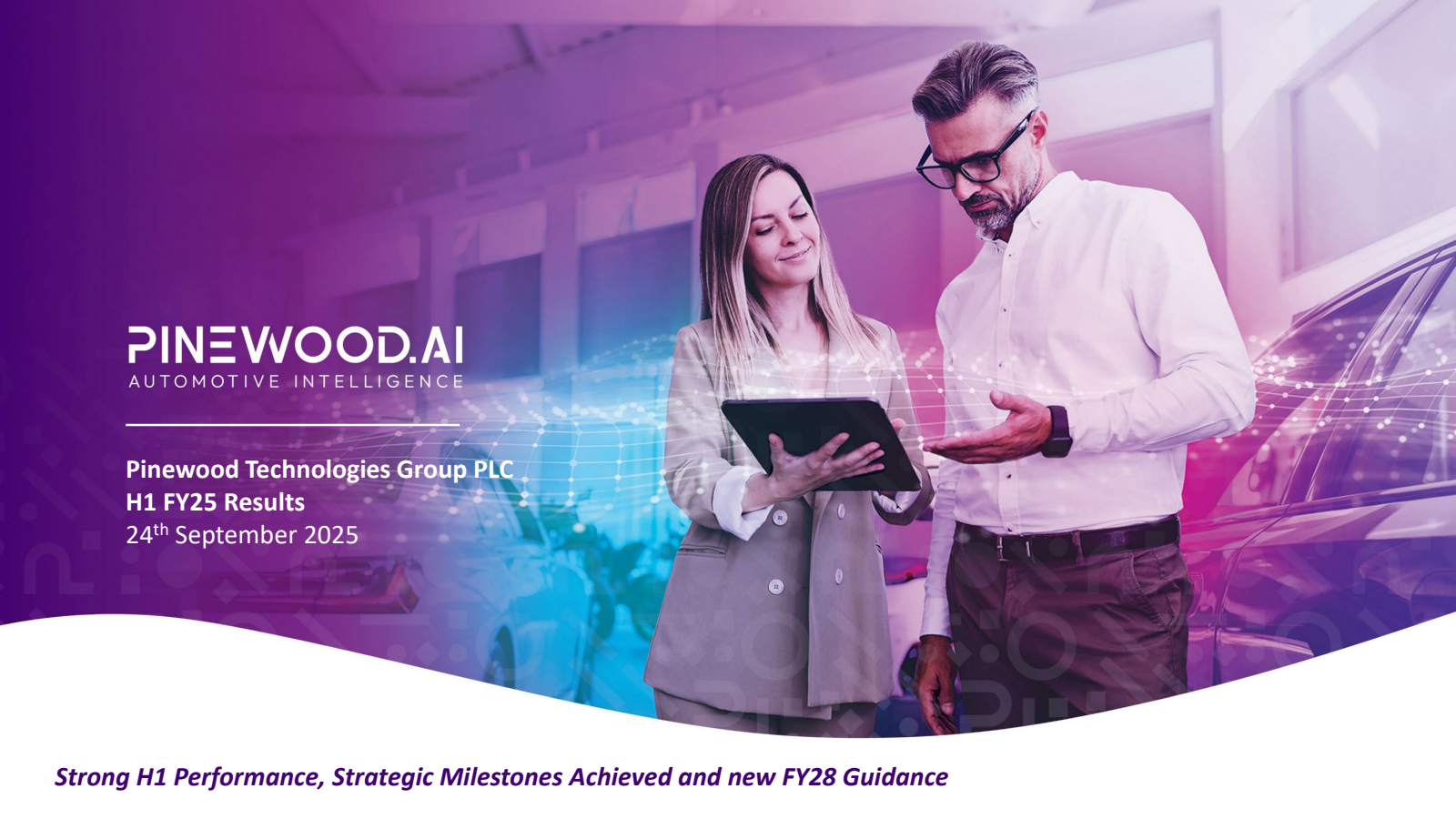 Pinewood Technologies Group's H1 2025 Slide Deck