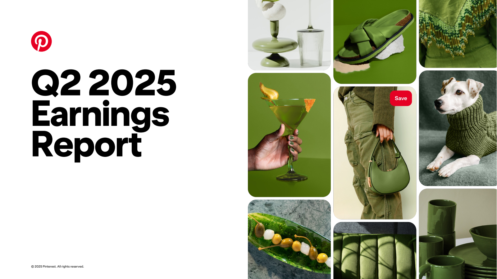 Pinterest's Q2 2025 Slide Deck