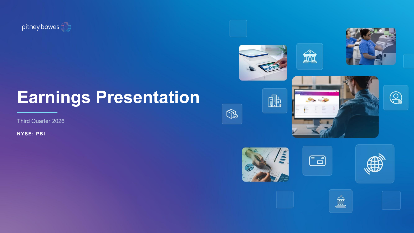 Pitney Bowes' Q3 2026 Slide Deck