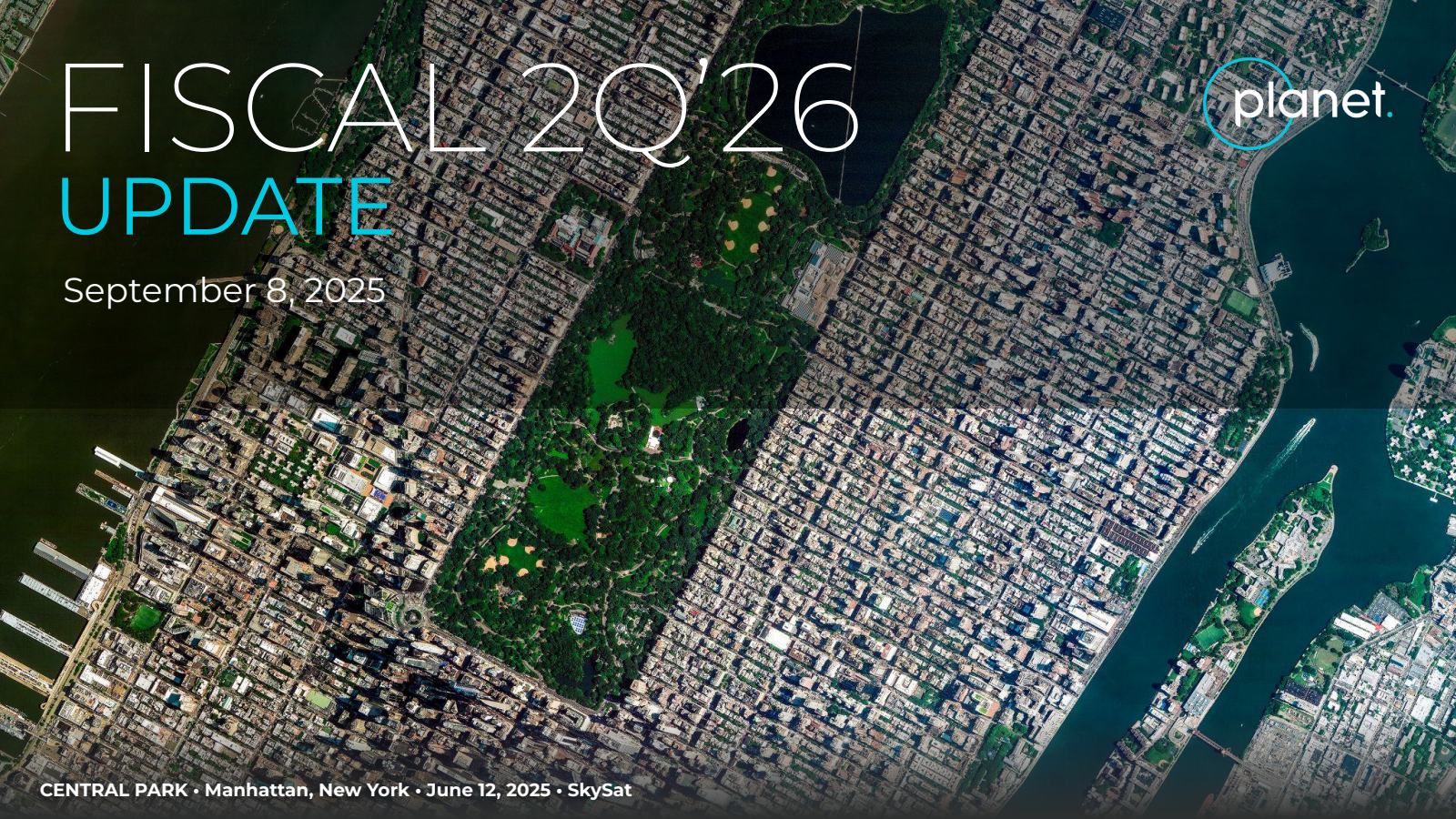 Planet Labs PBC's Q2 2026 Slide Deck