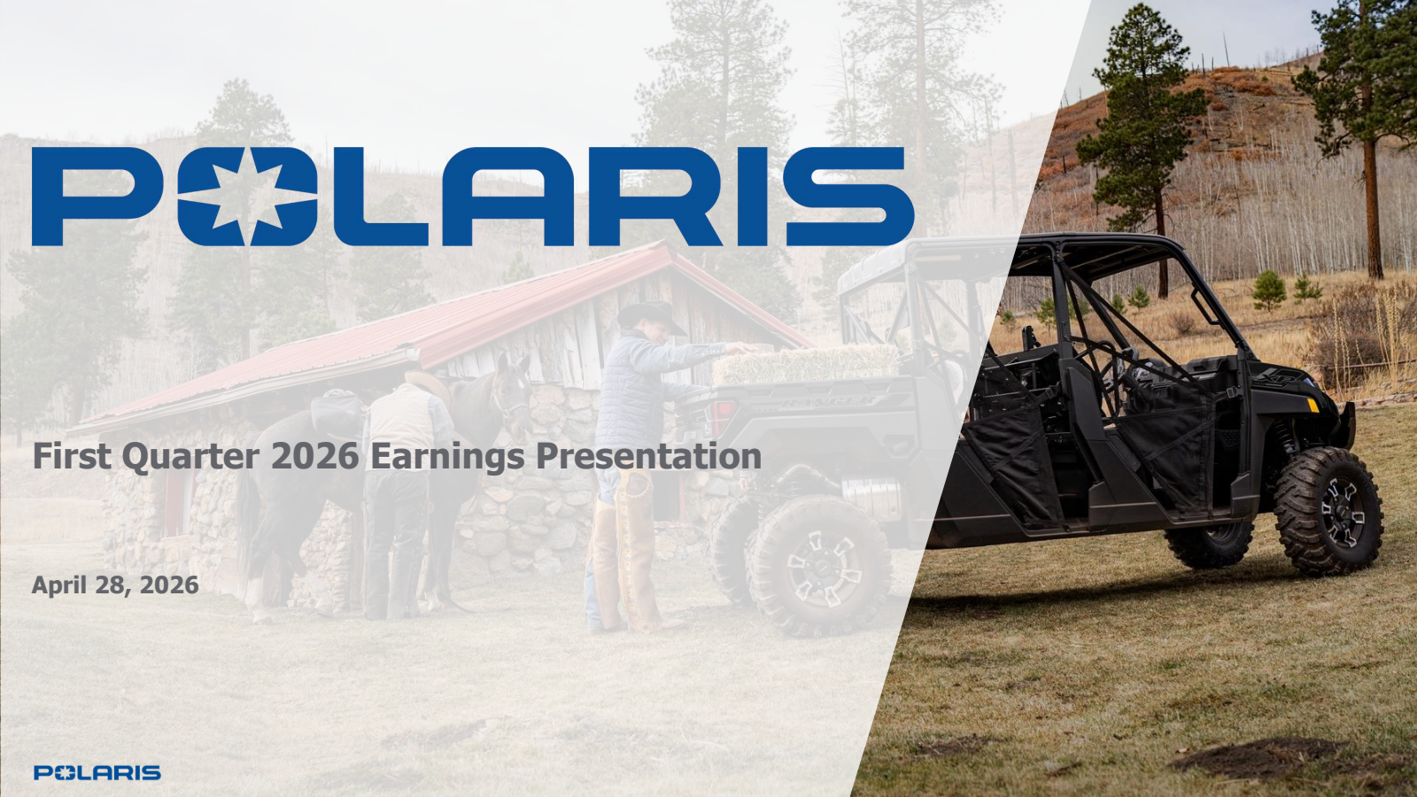 Polaris' Q1 2026 Slide Deck