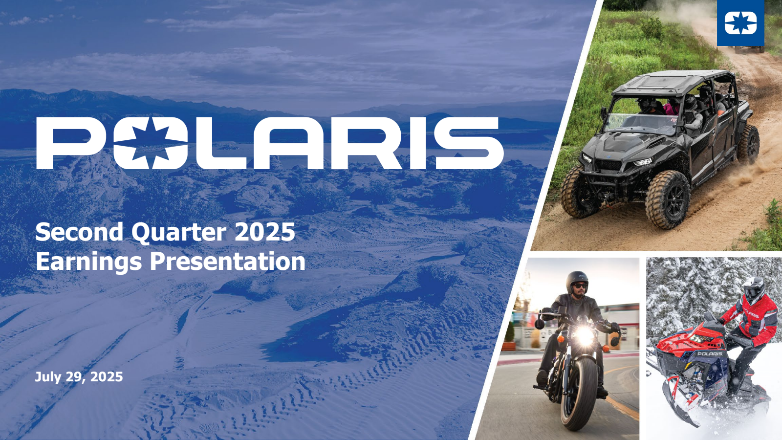 Polaris' Q2 2025 Slide Deck