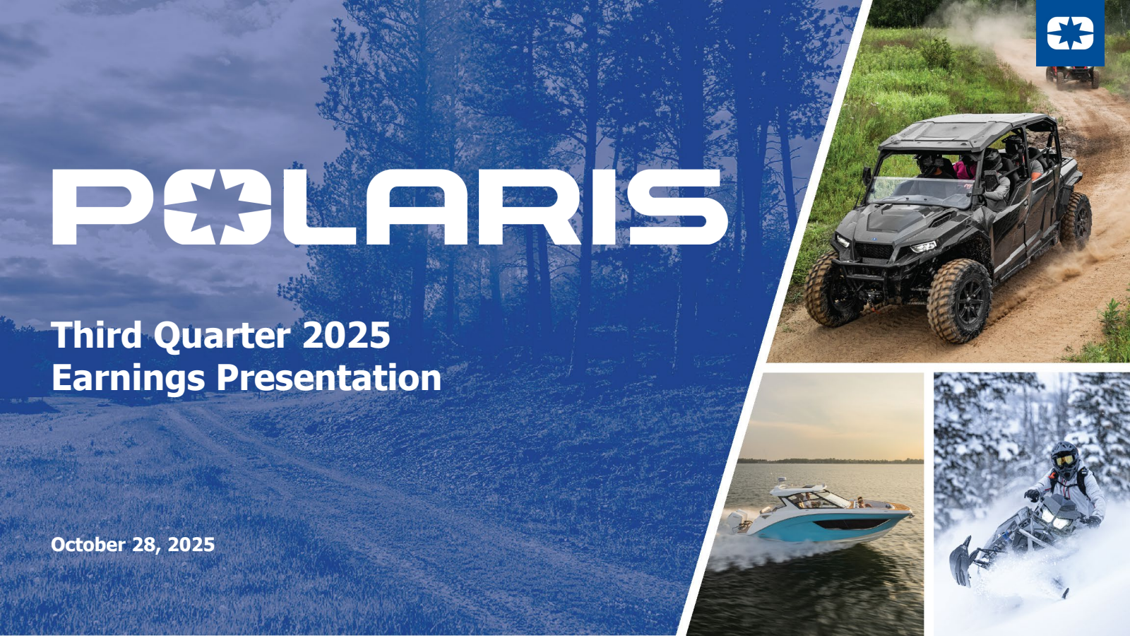 Polaris' Q3 2025 Slide Deck