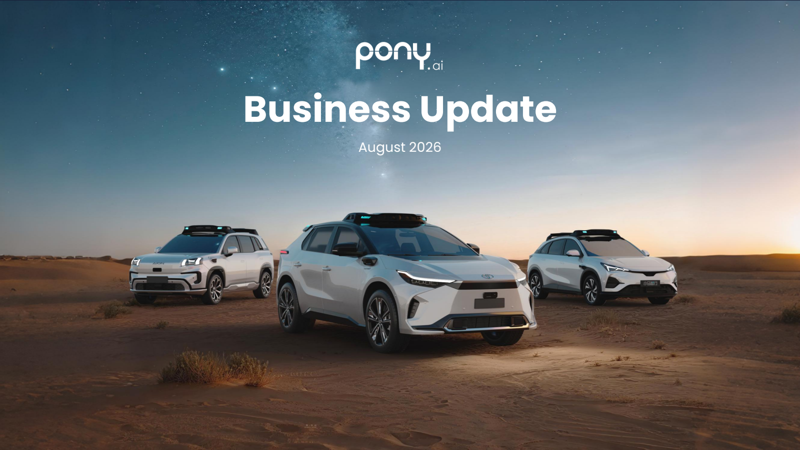 Pony AI (PONY) Q2 2026 Earnings Results & Call Transcript