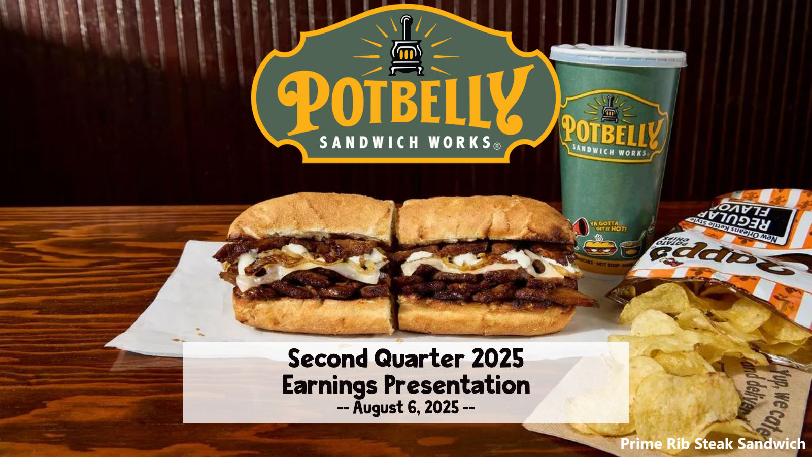 Potbelly's Q2 2025 Slide Deck