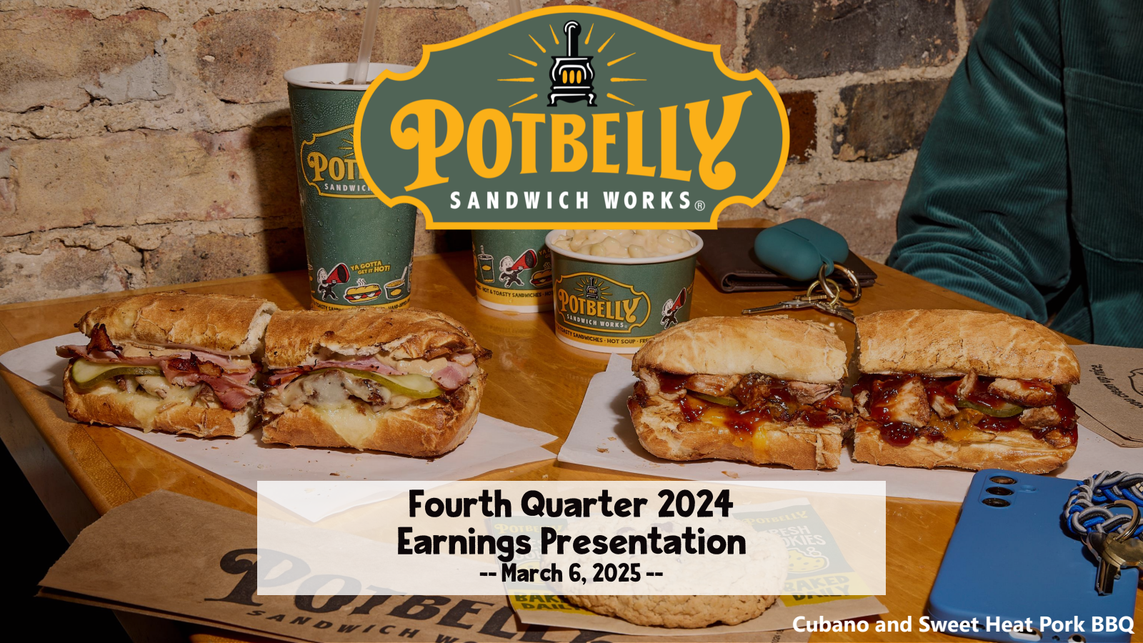 Potbelly's Q4 2024 Slide Deck