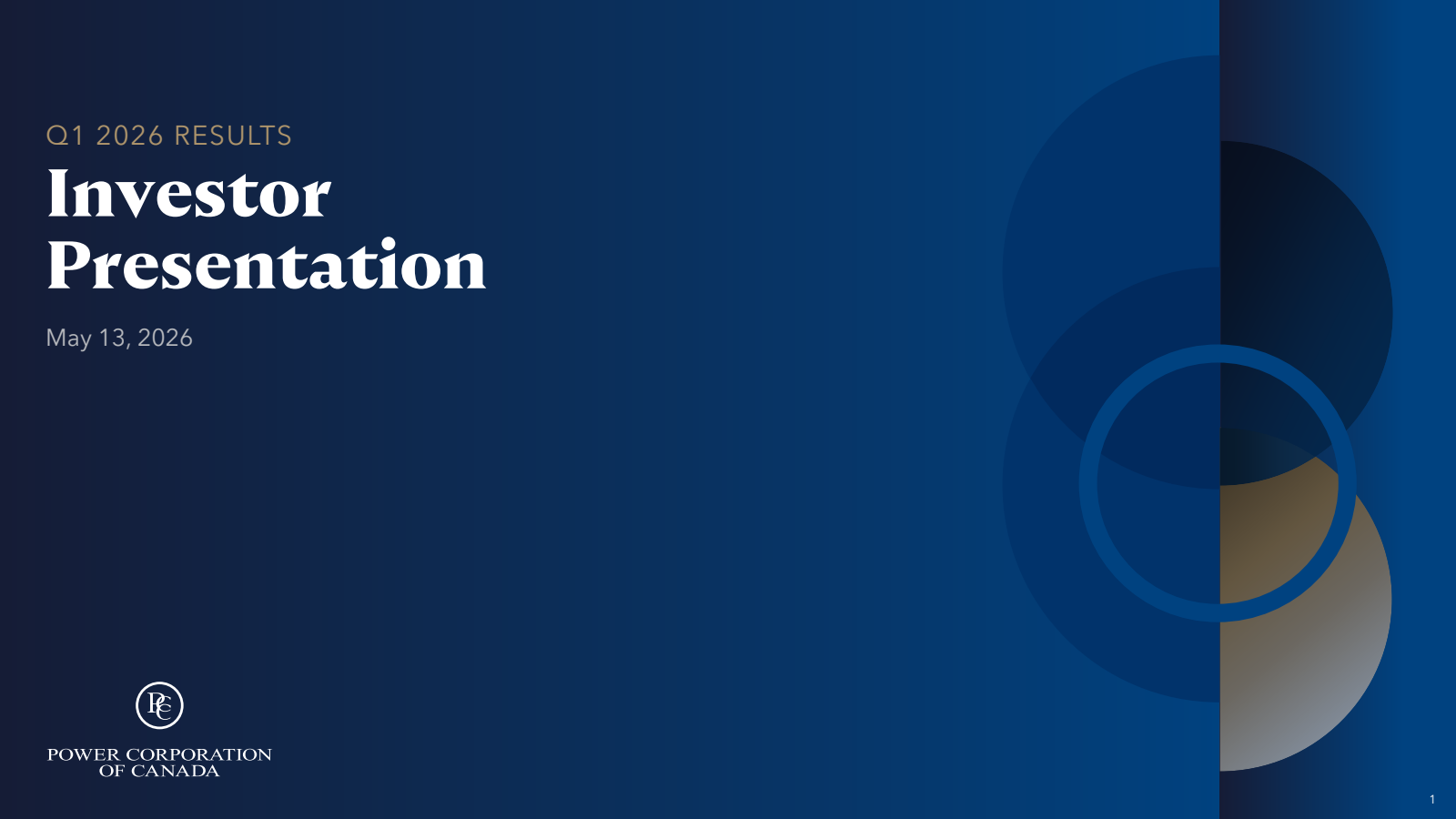 Power Co. of Canada's Q1 2026 Slide Deck
