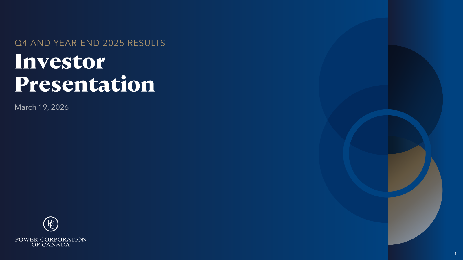 Power Co. of Canada's Q4 2025 Slide Deck