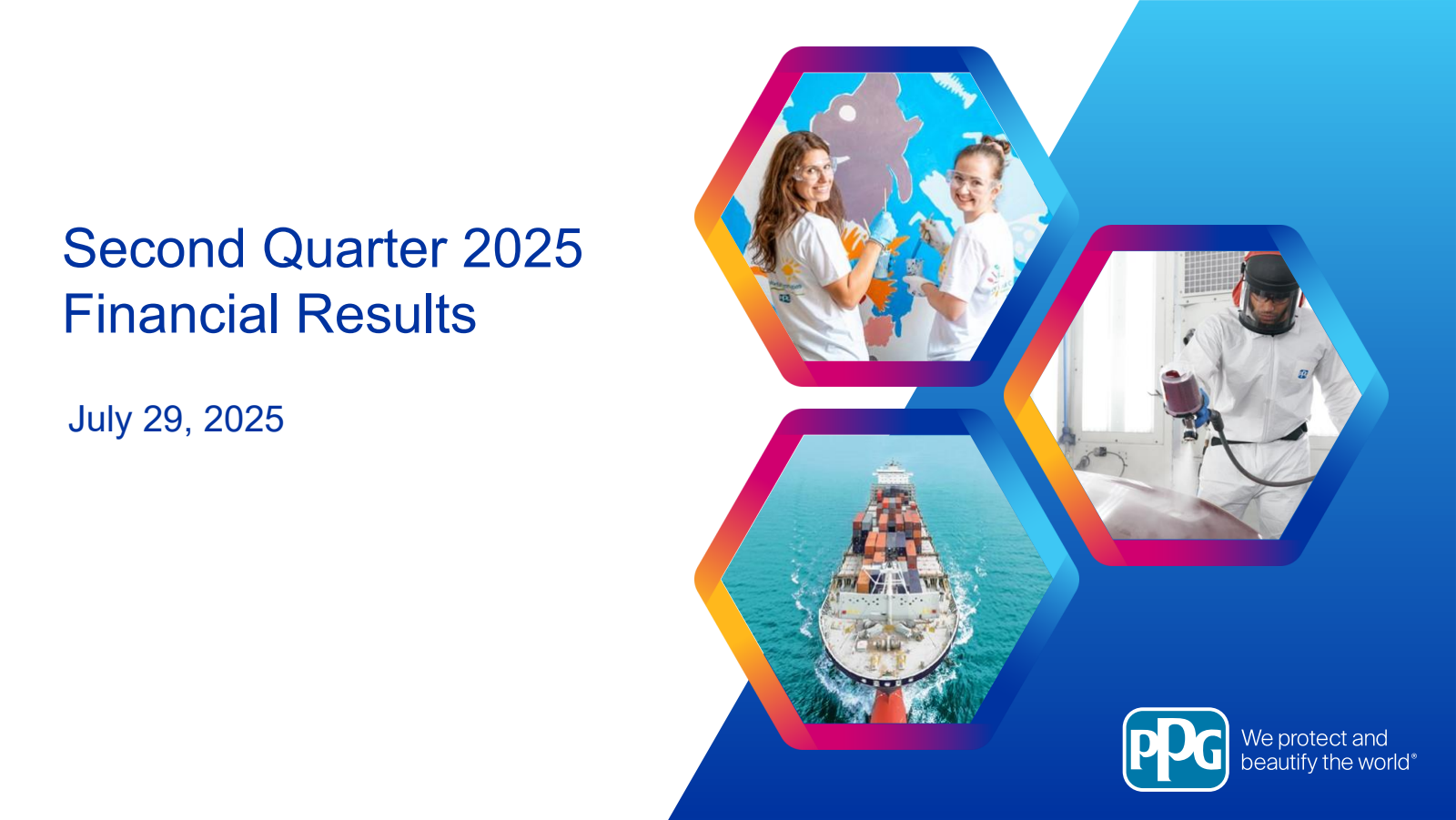 PPG Industries' Q2 2025 Slide Deck