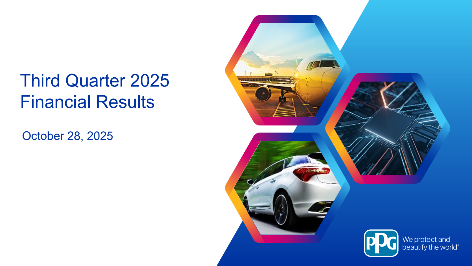 PPG Industries' Q3 2025 Slide Deck