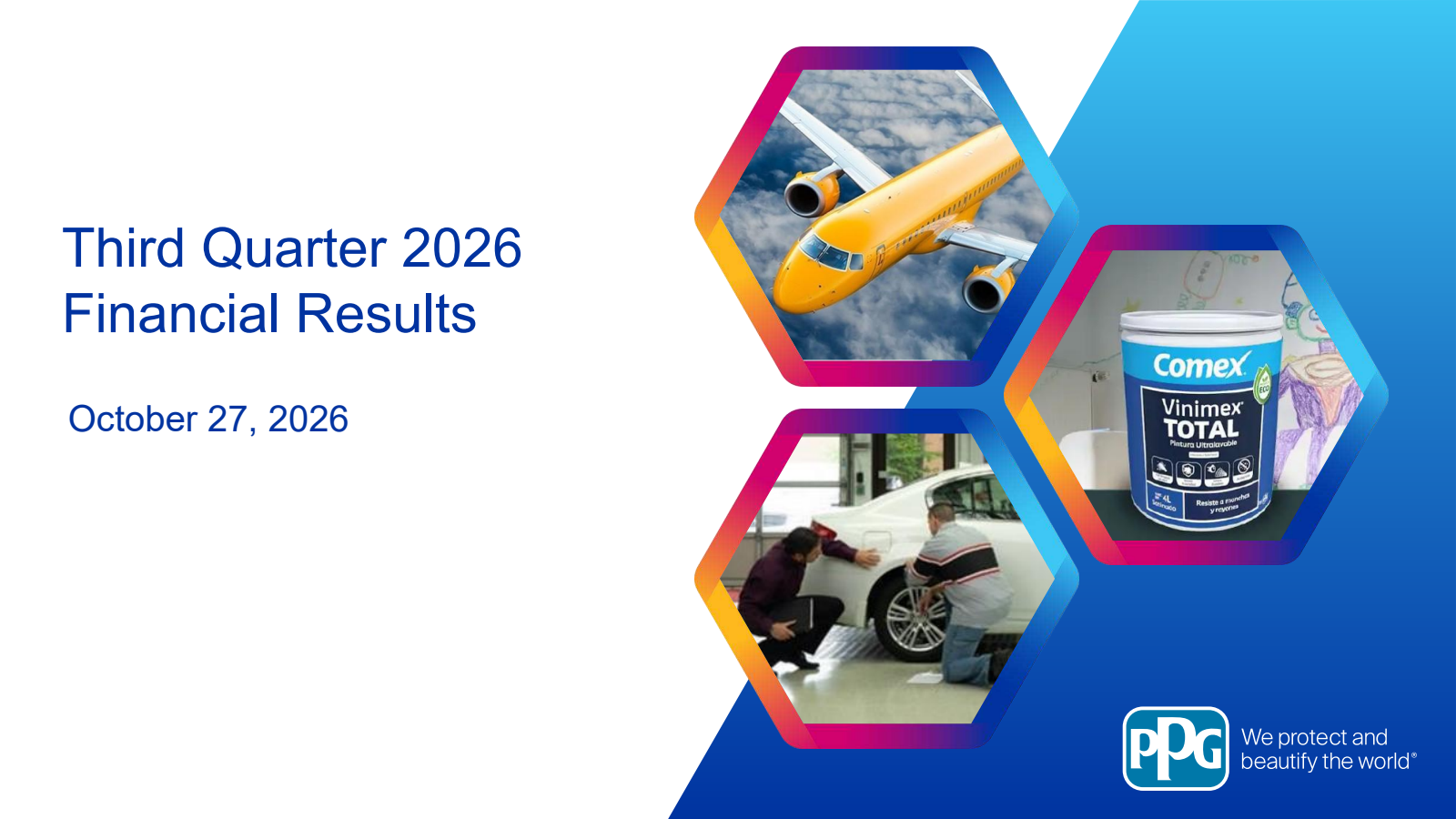 PPG Industries' Q3 2026 Slide Deck