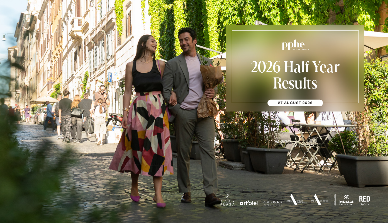 PPHE Hotel Group's H1 2026 Slide Deck