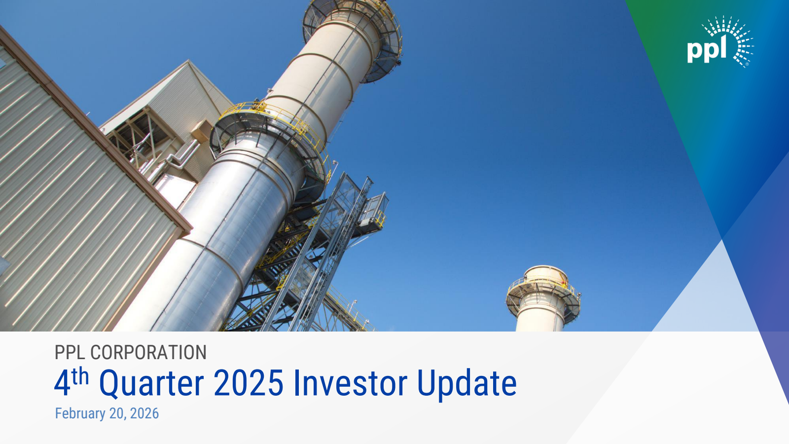 PPL's Q4 2025 Slide Deck