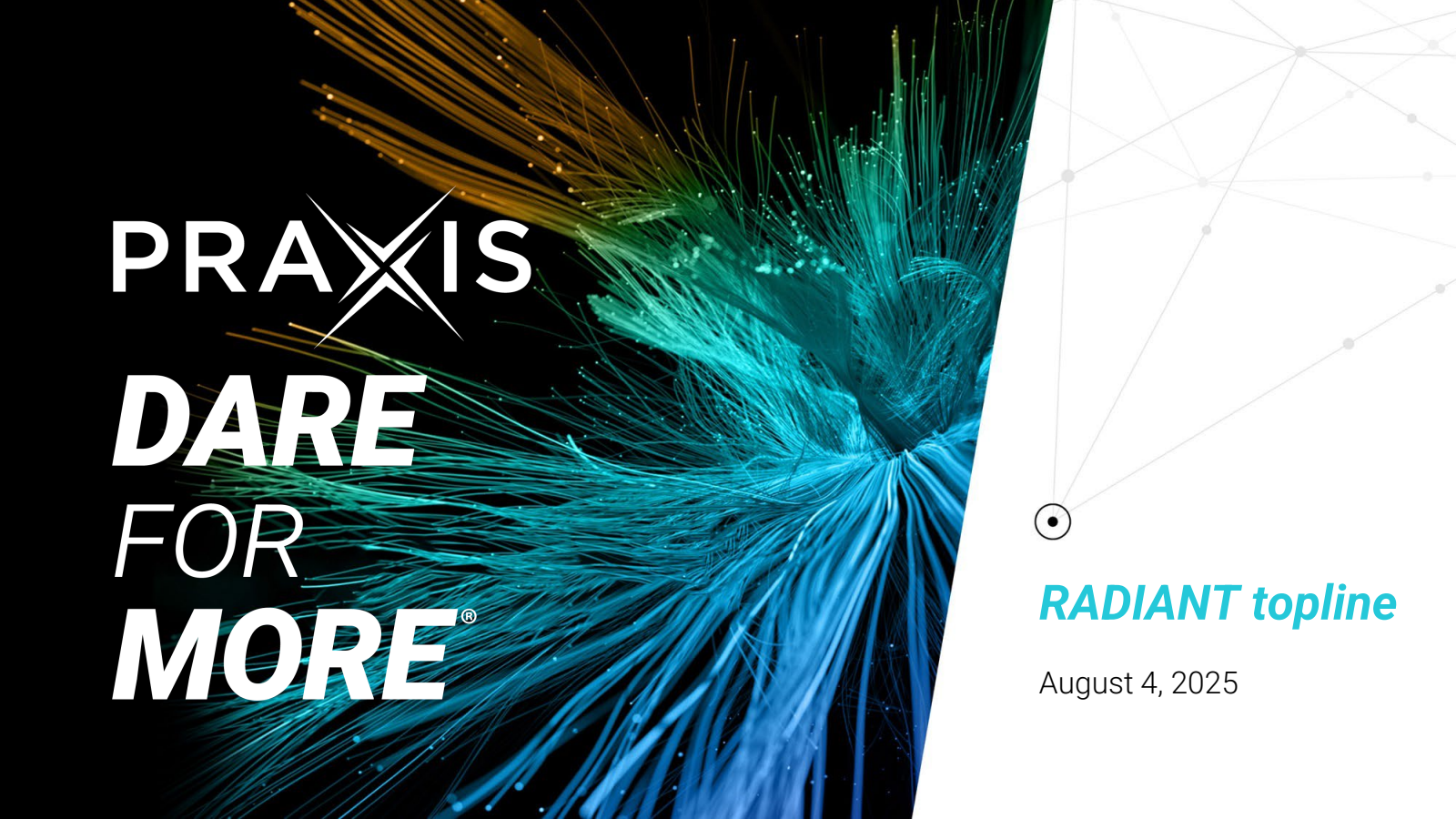 Praxis Precision Medicines' Q2 2025 & Study Result Slide Deck