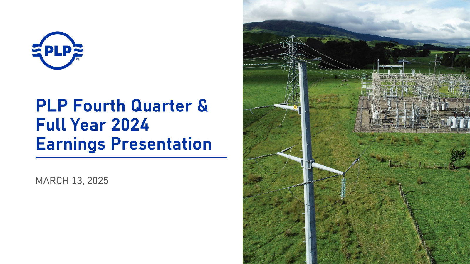 Preformed Line Products' Q4 2024 Slide Deck