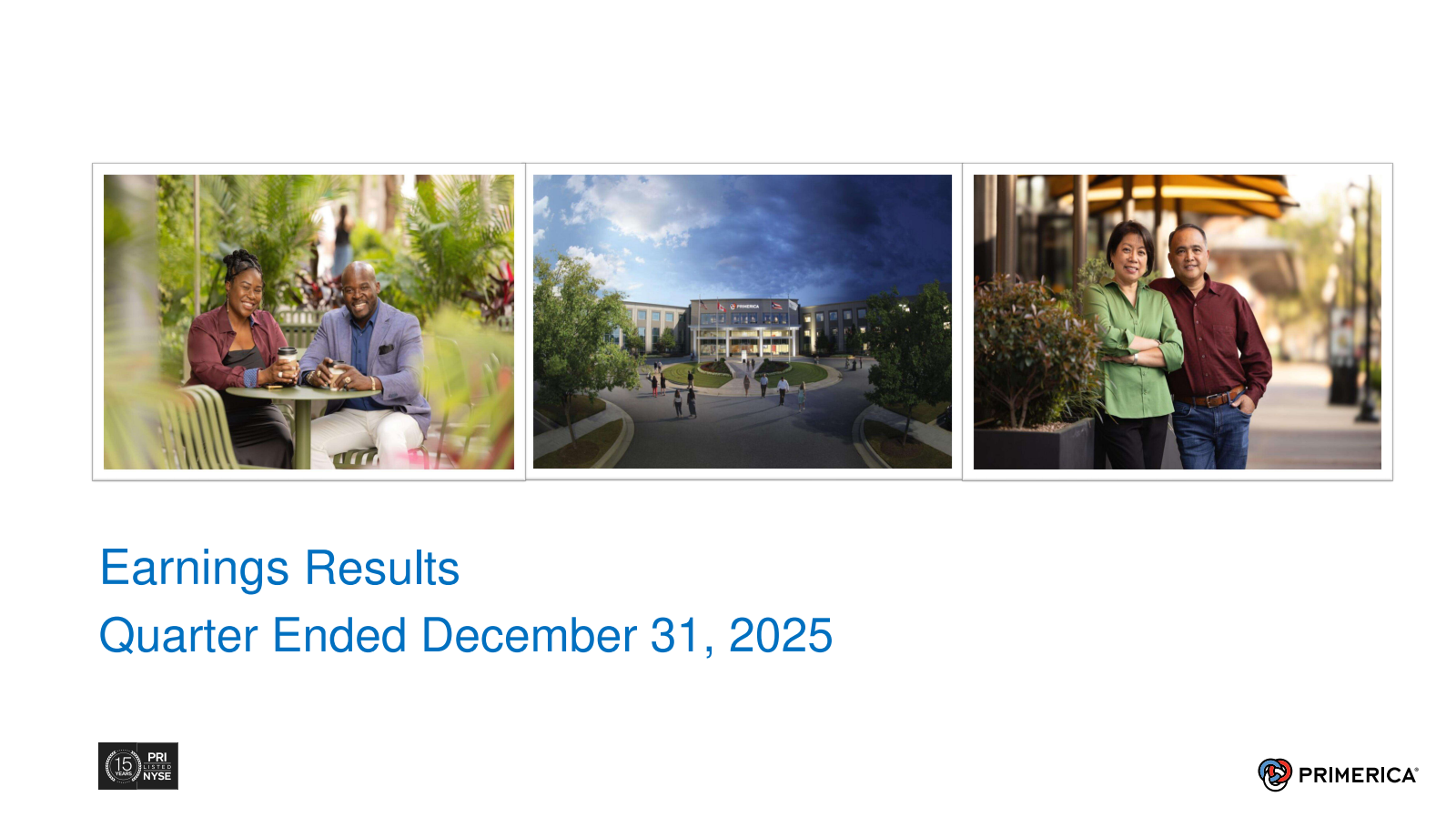 Primerica's Q4 2025 Slide Deck