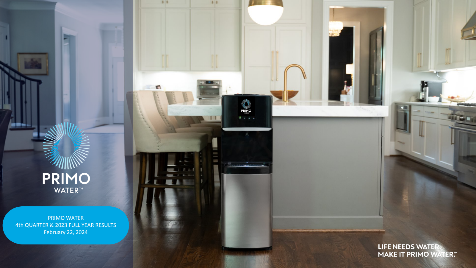 Primo Water's Q4 2023 Slide Deck