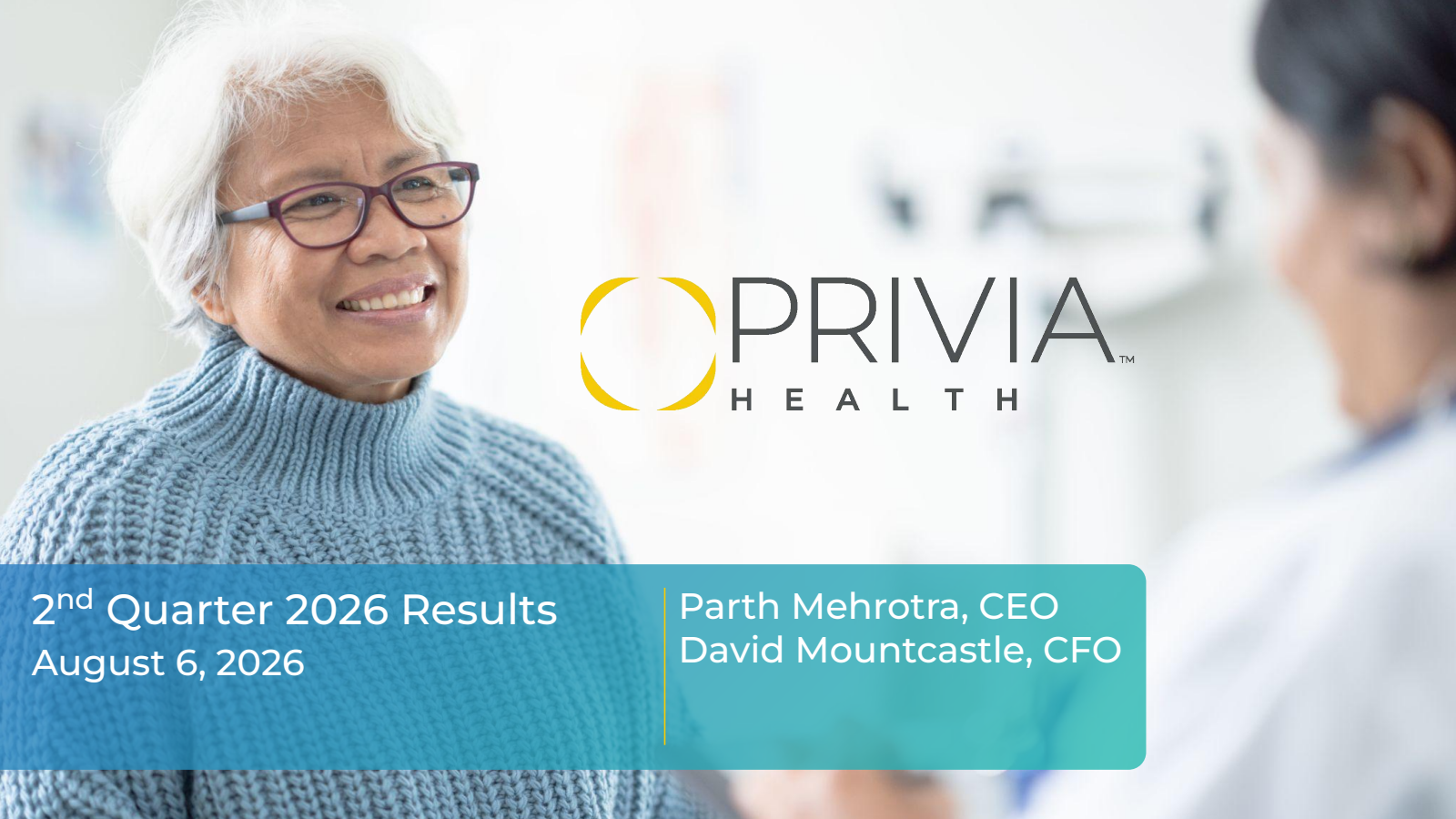 Privia Health Group's Q2 2026 Slide Deck
