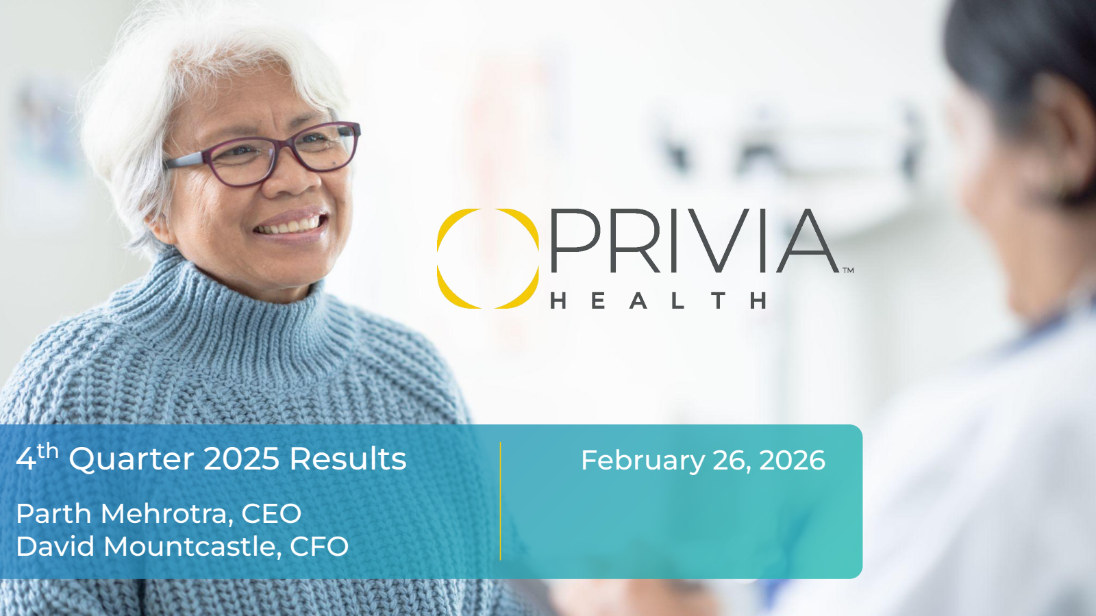 Privia Health Group's Q4 2025 Slide Deck