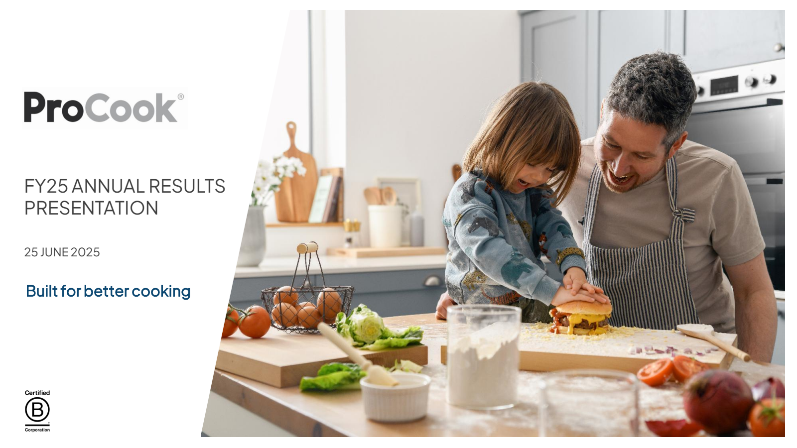 ProCook Group's H2 2025 Slide Deck