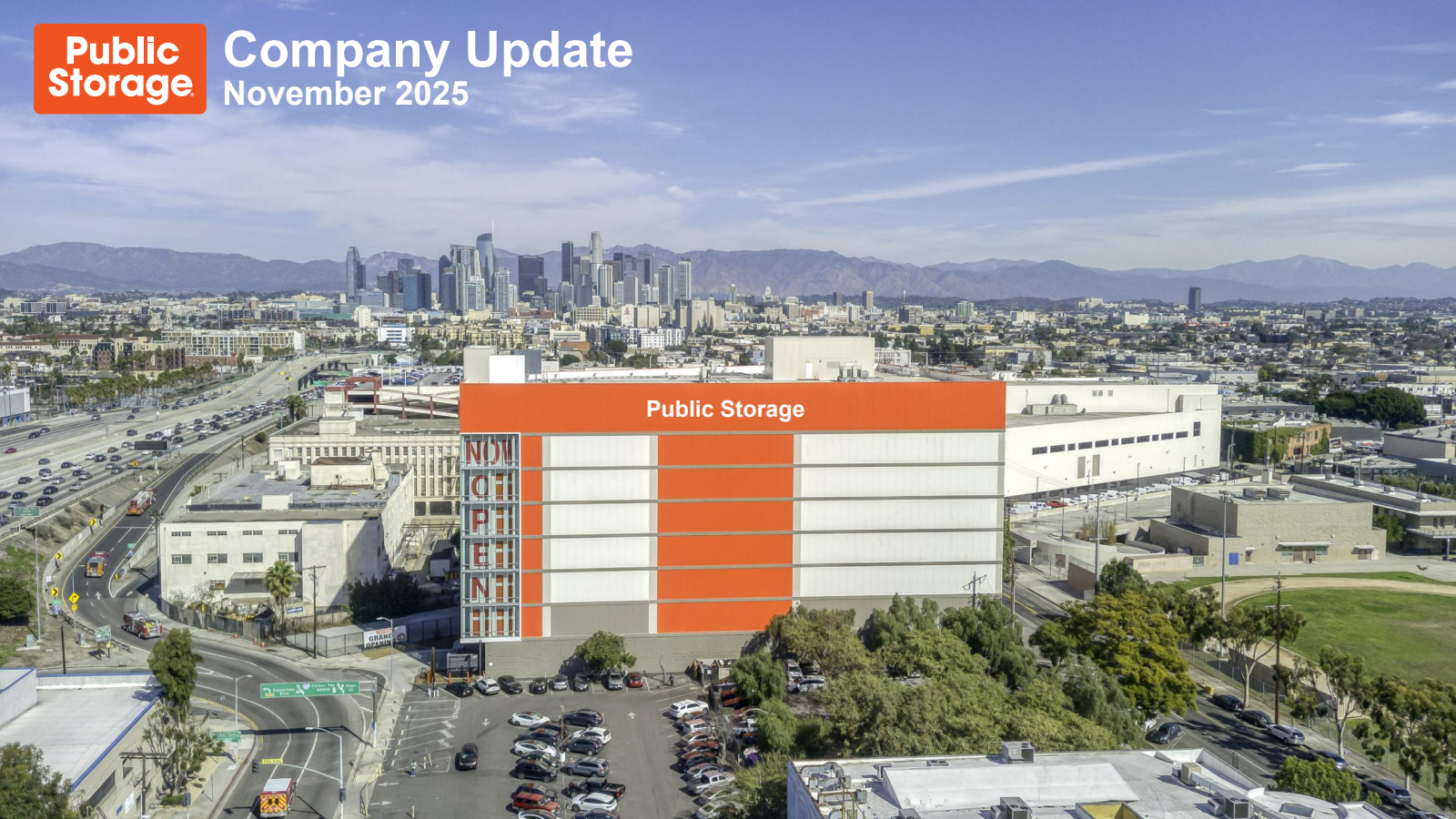 Public Storage's Q3 2025 Slide Deck