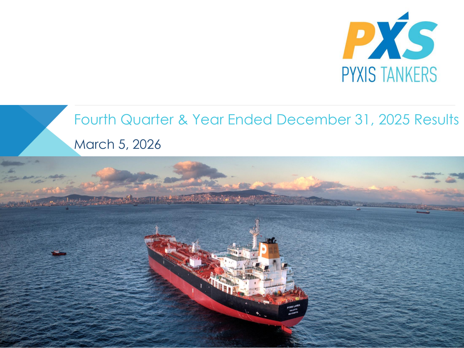 Pyxis Tankers' Q4 2025 Slide Deck