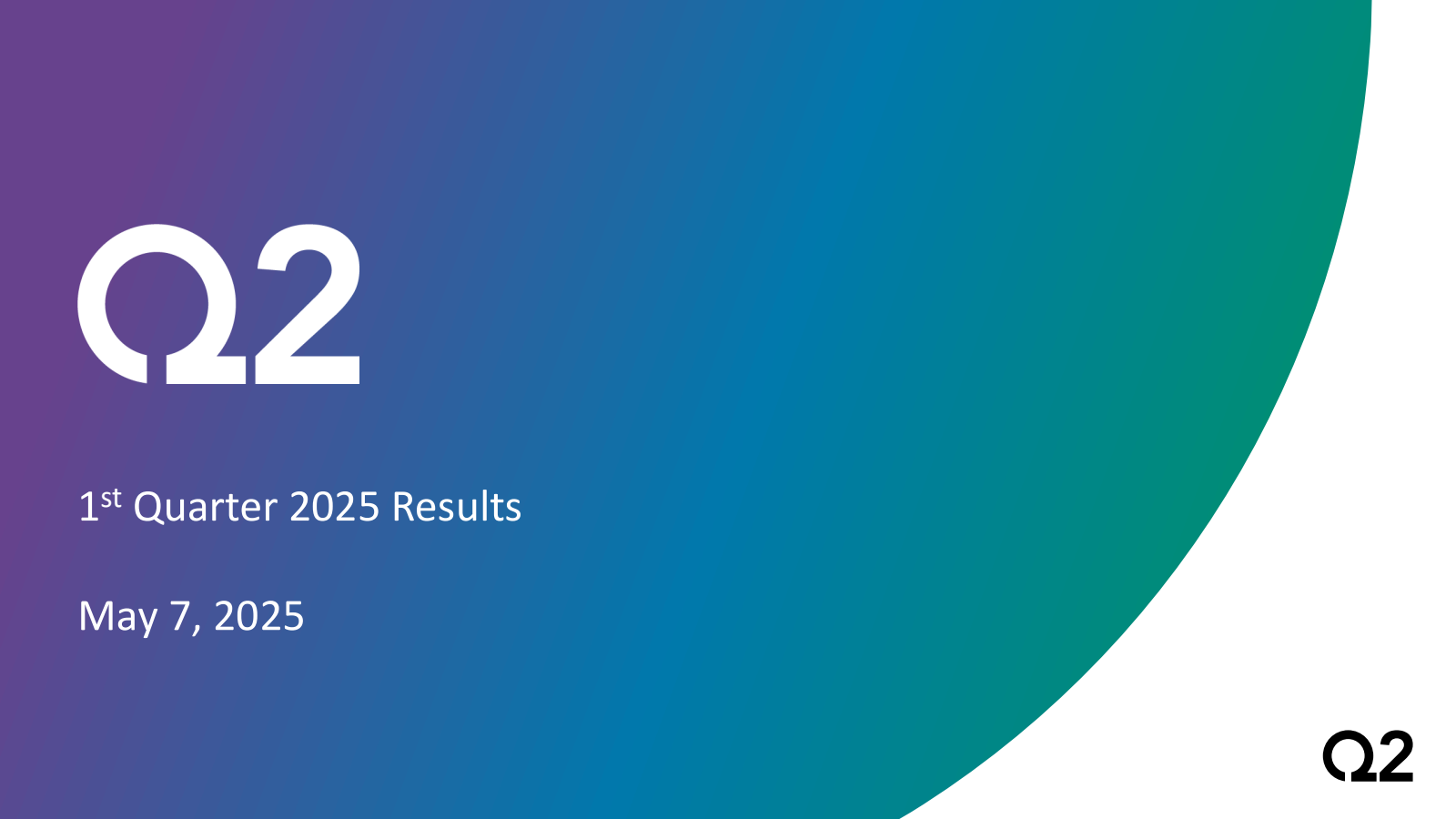 Q2's Q1 2025 Slide Deck