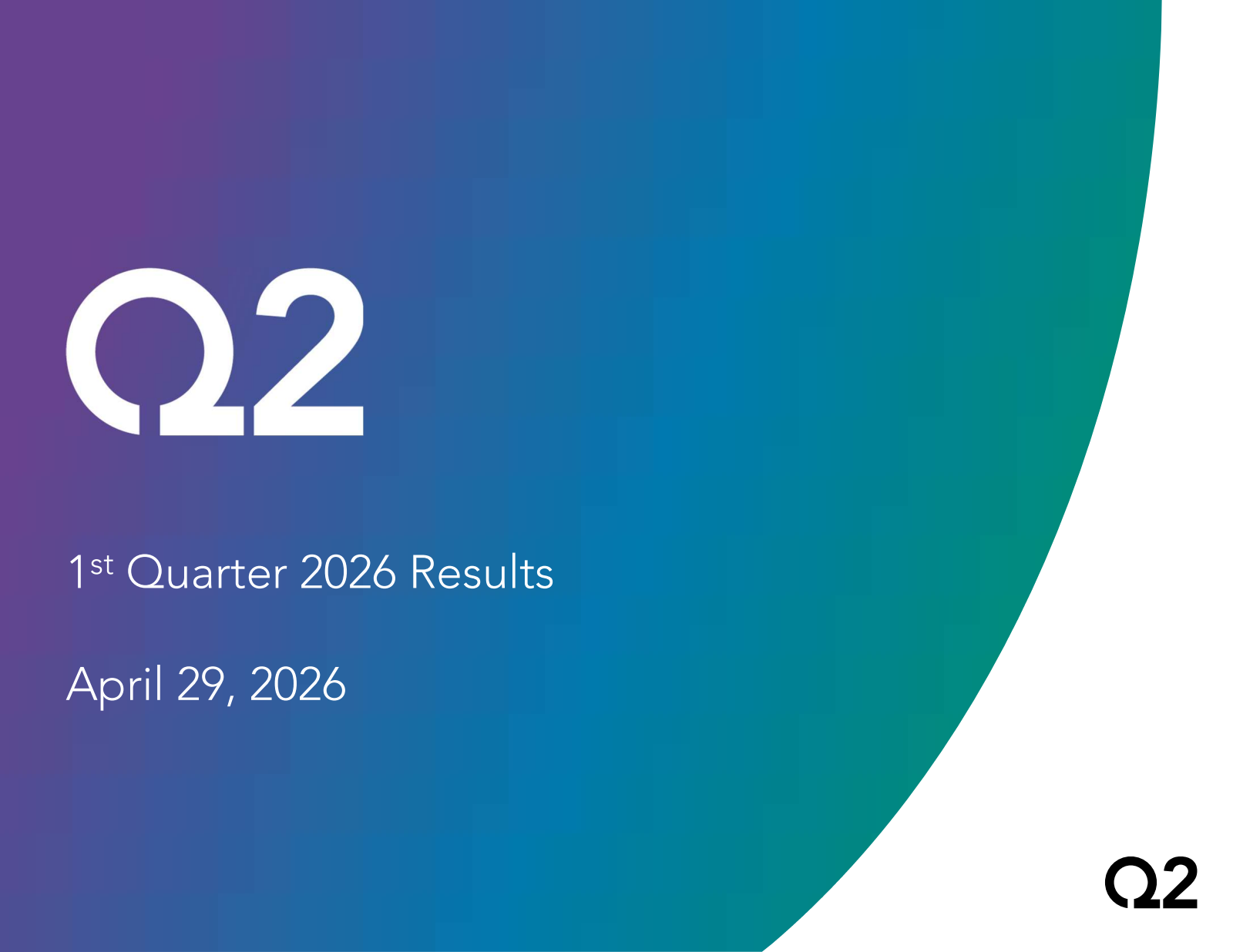 Q2's Q1 2026 Slide Deck