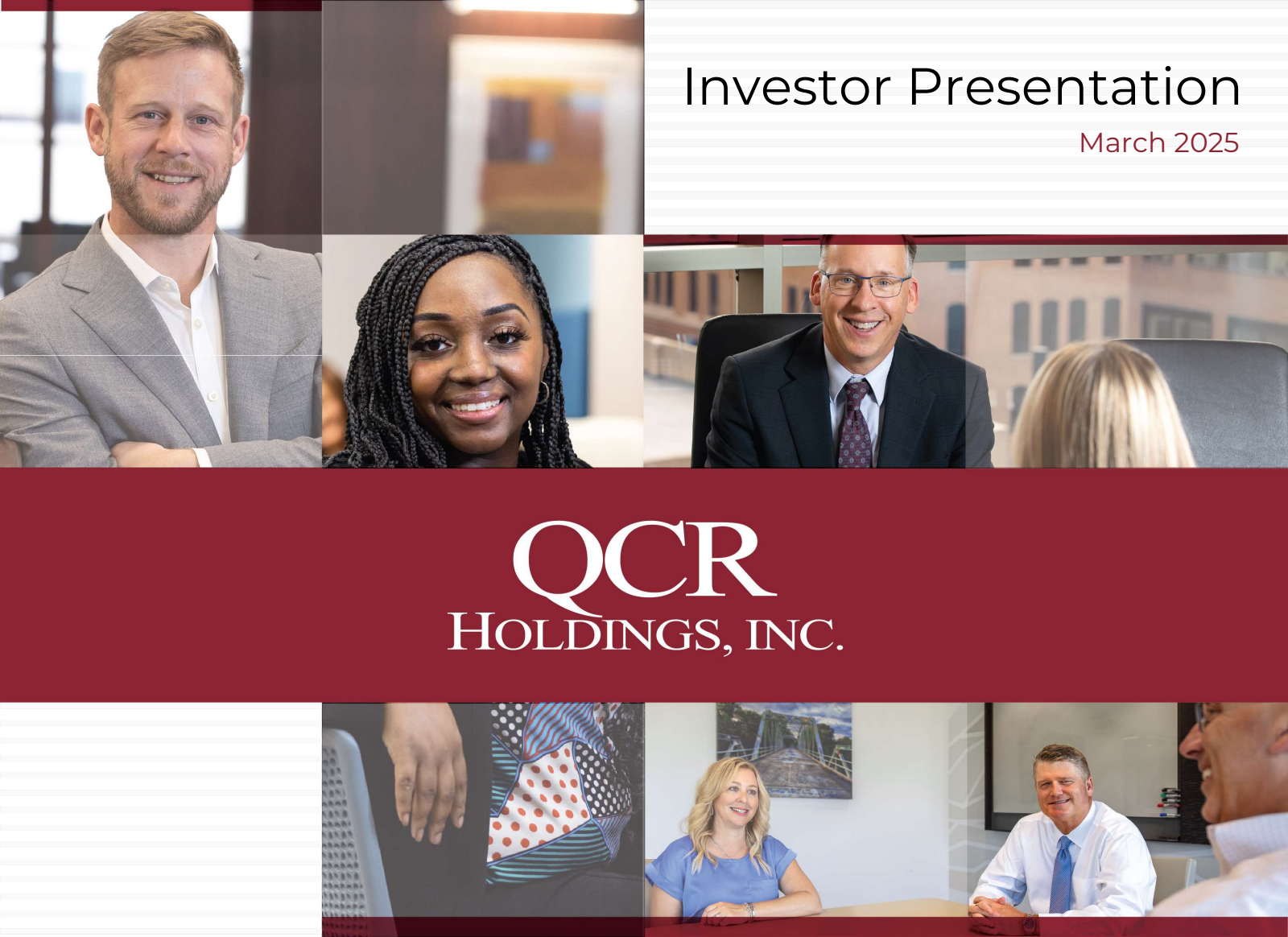QCR's Q1 2025 Slide Deck