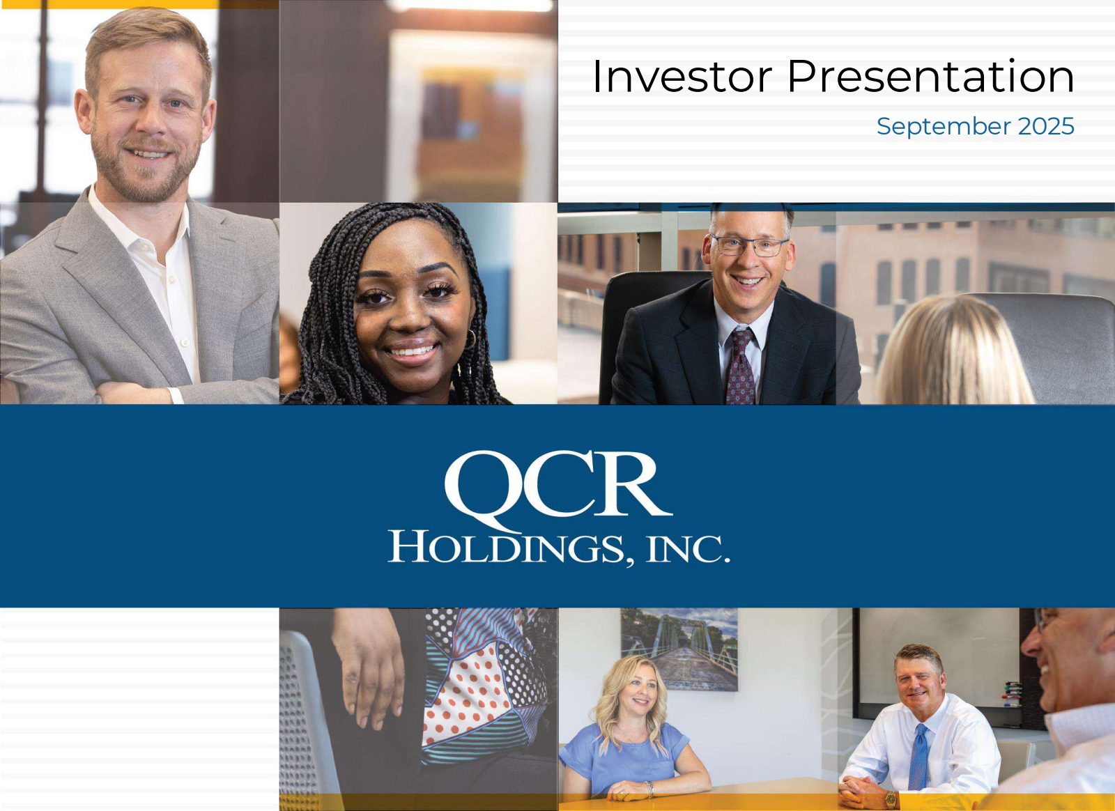QCR's Q3 2025 Slide Deck