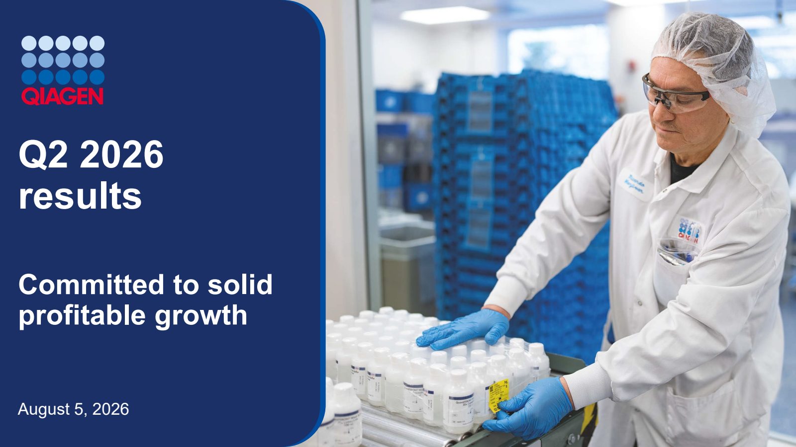 Qiagen's Q2 2026 Slide Deck