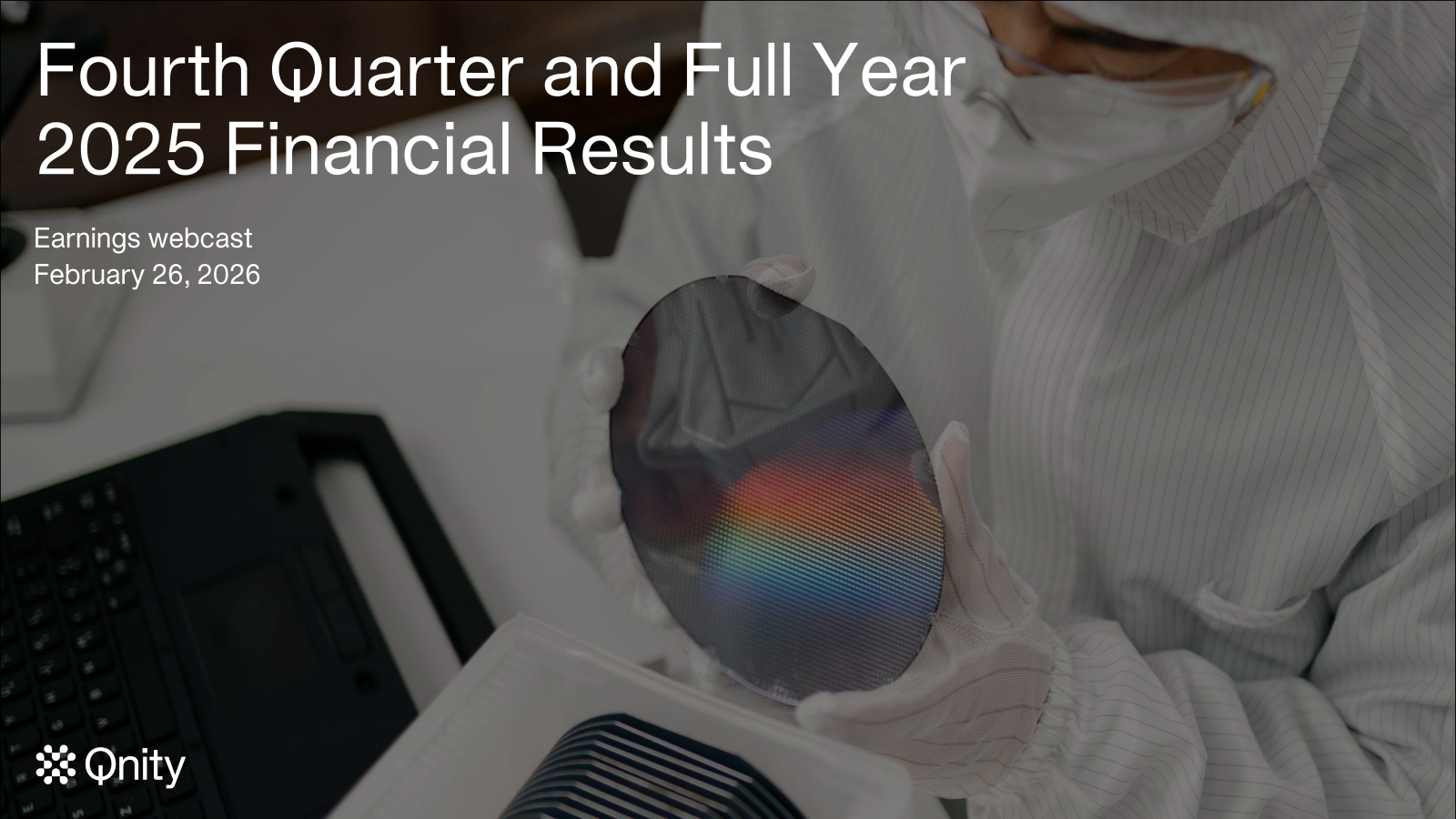 Qnity Electronics' Q4 2025 Slide Deck