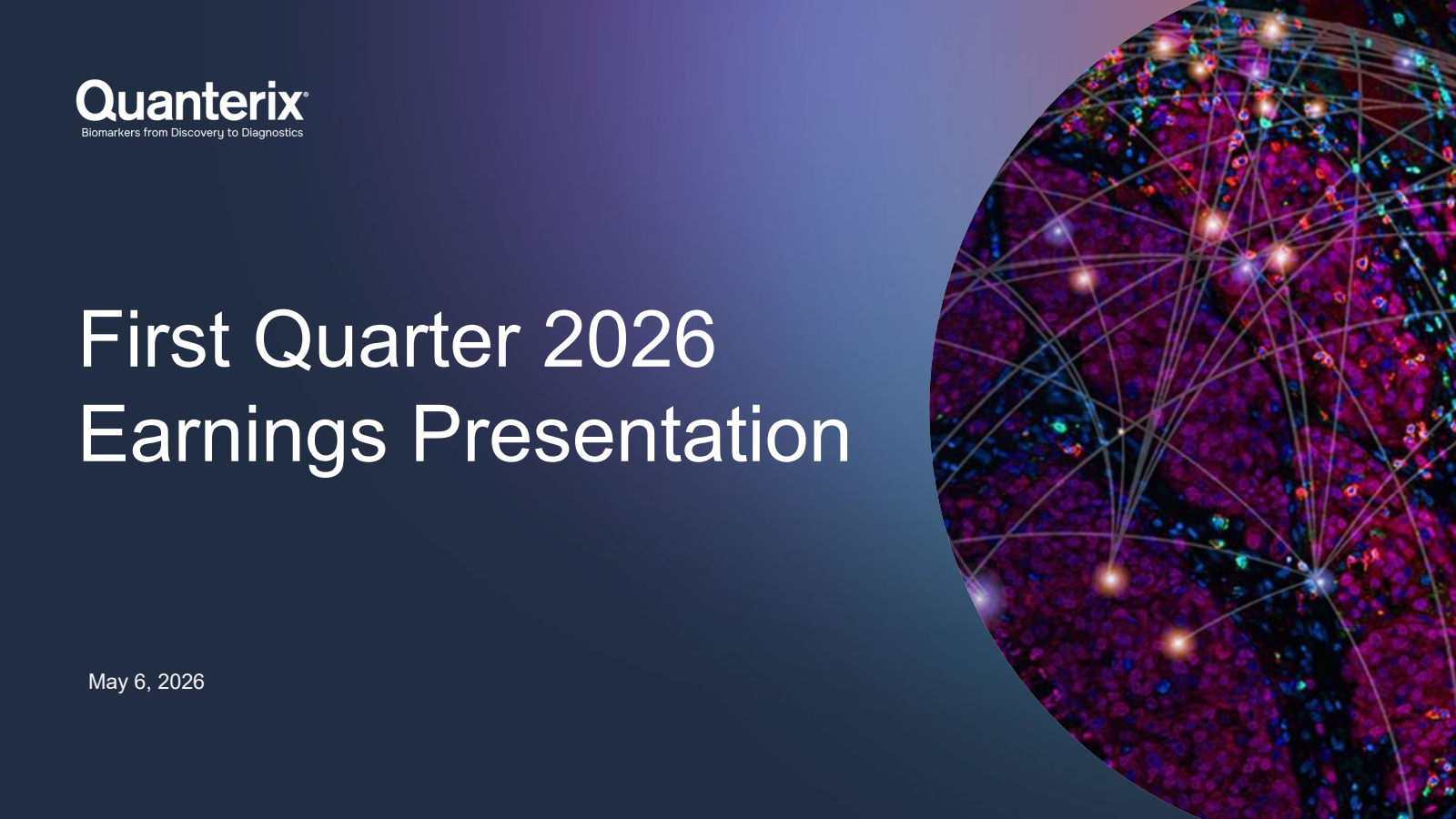 Quanterix's Q1 2026 Slide Deck
