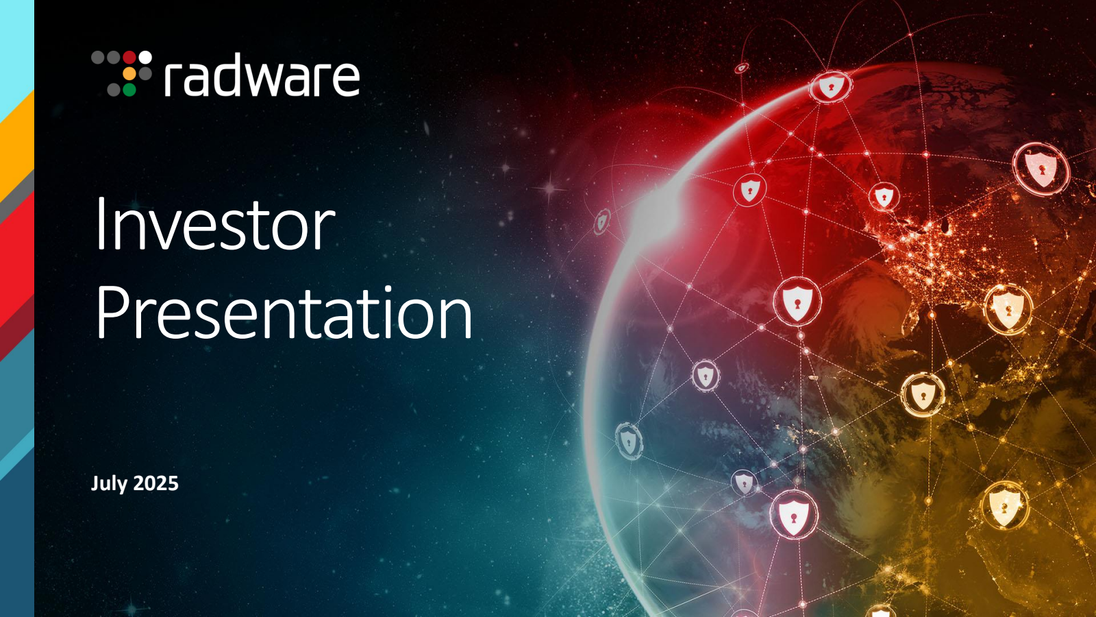 Radware's Q2 2025 Slide Deck