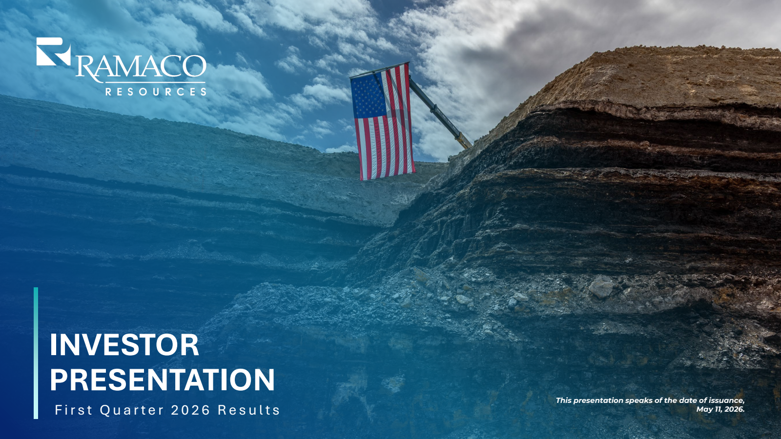 Ramaco Resources' Q1 2026 Slide Deck