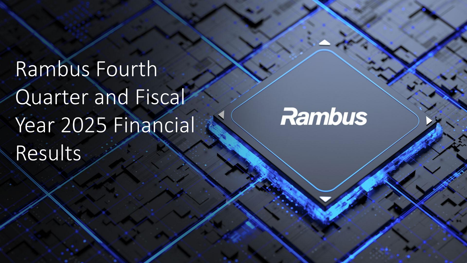 Rambus' Q4 2025 Slide Deck
