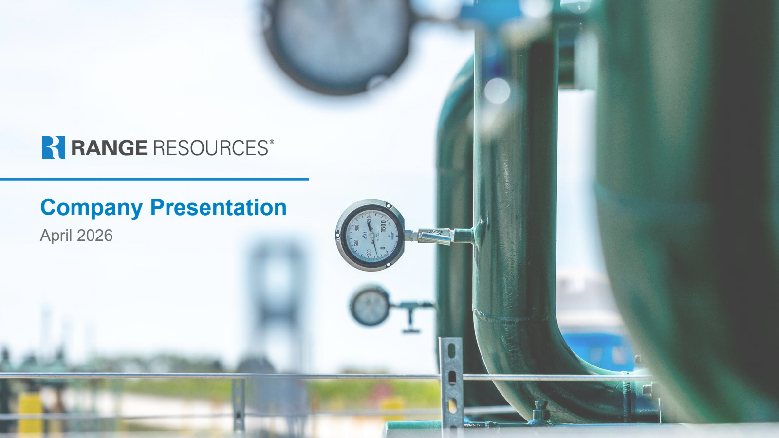 Range Resources' Q1 2026 Slide Deck