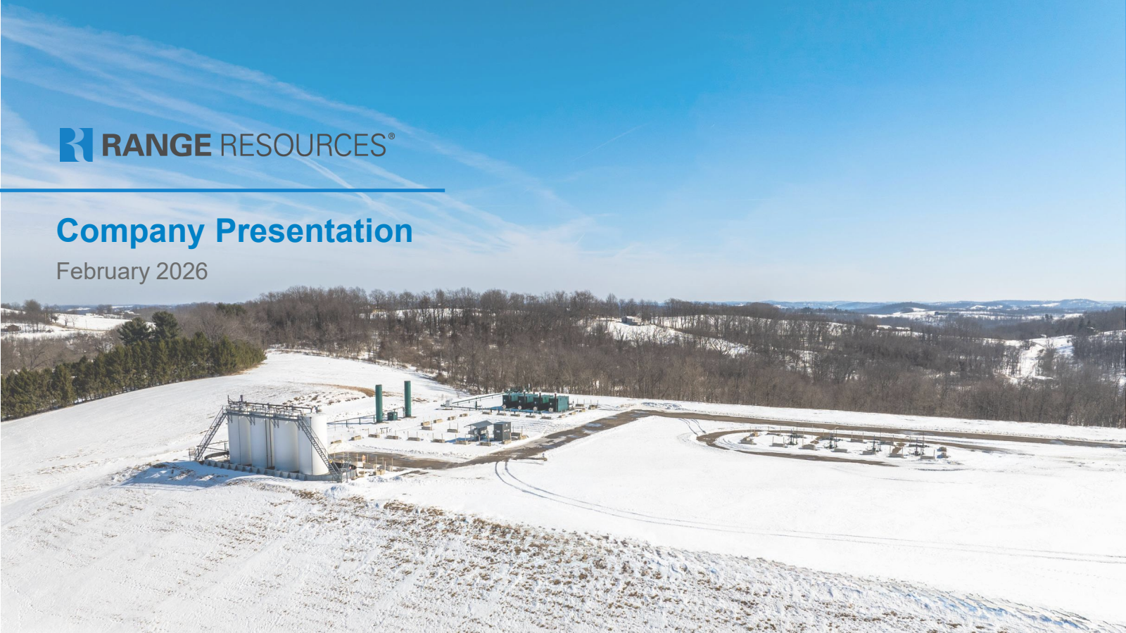 Range Resources' Q4 2025 Slide Deck